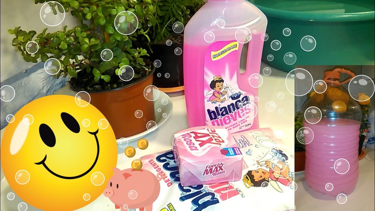 Cómo hacer Jabón Blanca Nieves 8 litros con $60