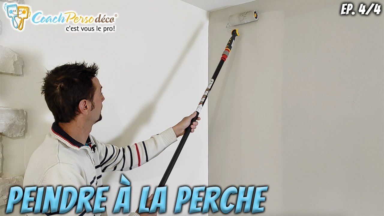 Peindre Un Mur À La Perche : Gain De Temps Assuré ! 👨🏻‍🎨