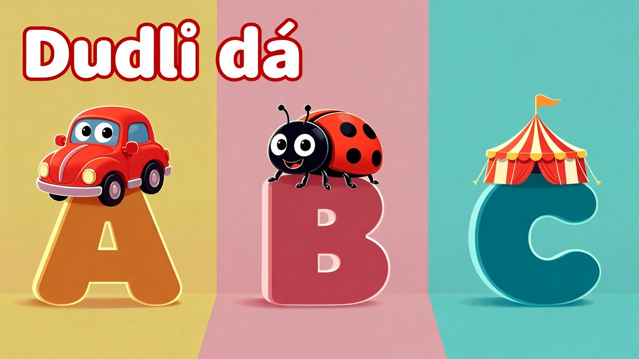Abeceda 🔤 | Písnička pro děti o učení písmenek | Dudli dá