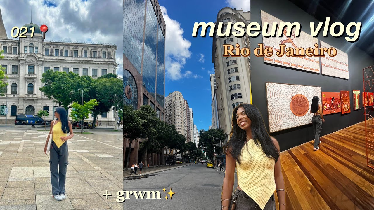 vlog visitando o museu +arrume-se comigo ✨📍