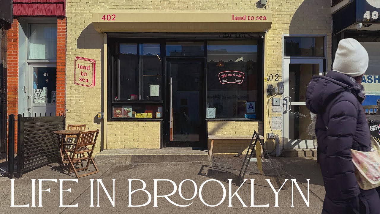nyc diaries 🍎 cozy local cafes, luna luna show, baking a chocolate birthday cake 🗽 brooklyn vlog