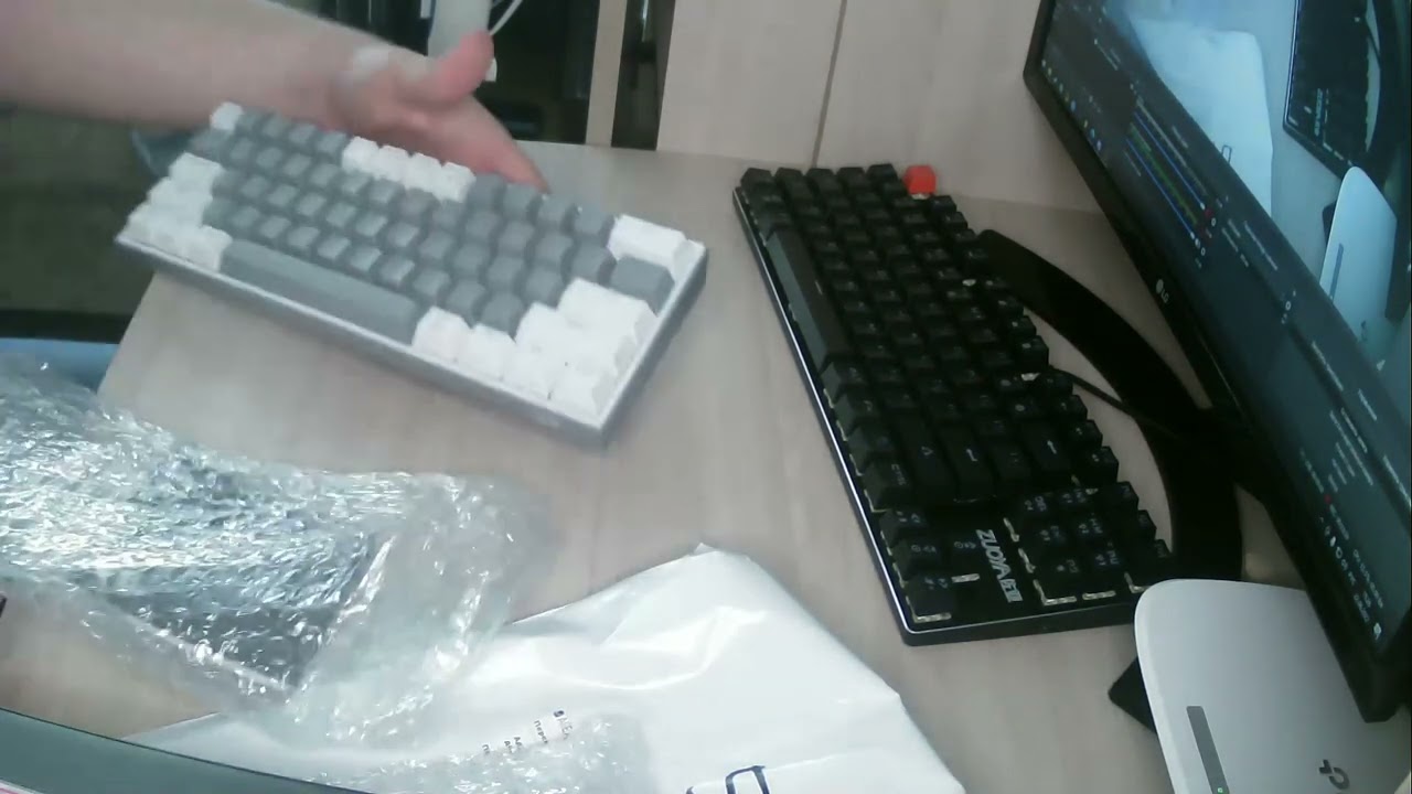 РАСПАКОВКА REDRAGON FIZZ K617