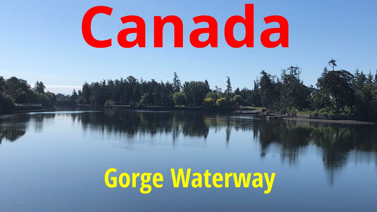 Gorge Waterway in Victoria - British Columbia