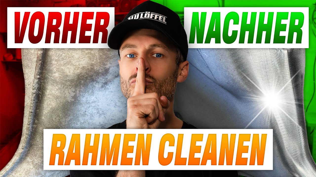 Vermeide die Fehler! Beim Simson Habicht, Star Rahmen Schweißen und Cleanen