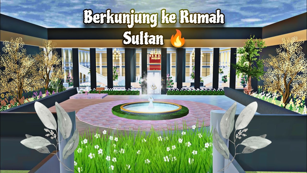 Berkunjung ke Rumah Baru Farel&Kinan || Bagi&sup2; ID rumah mewah || Sakura School