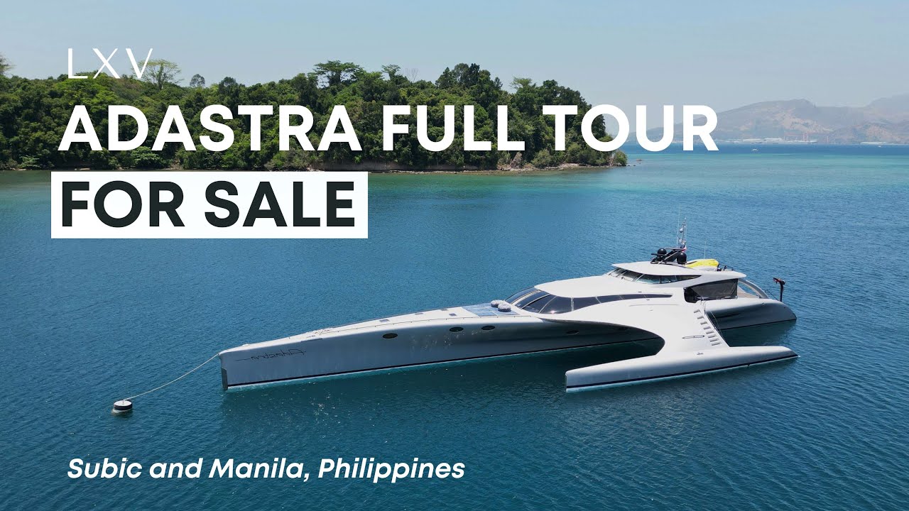 FULL TOUR: Best Luxury Yacht in the Philippines - Adastra For Sale in Subic | LXV.ph