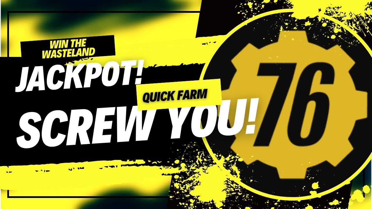 Jackpot!! BEST Screw farm in Fallout 76!!