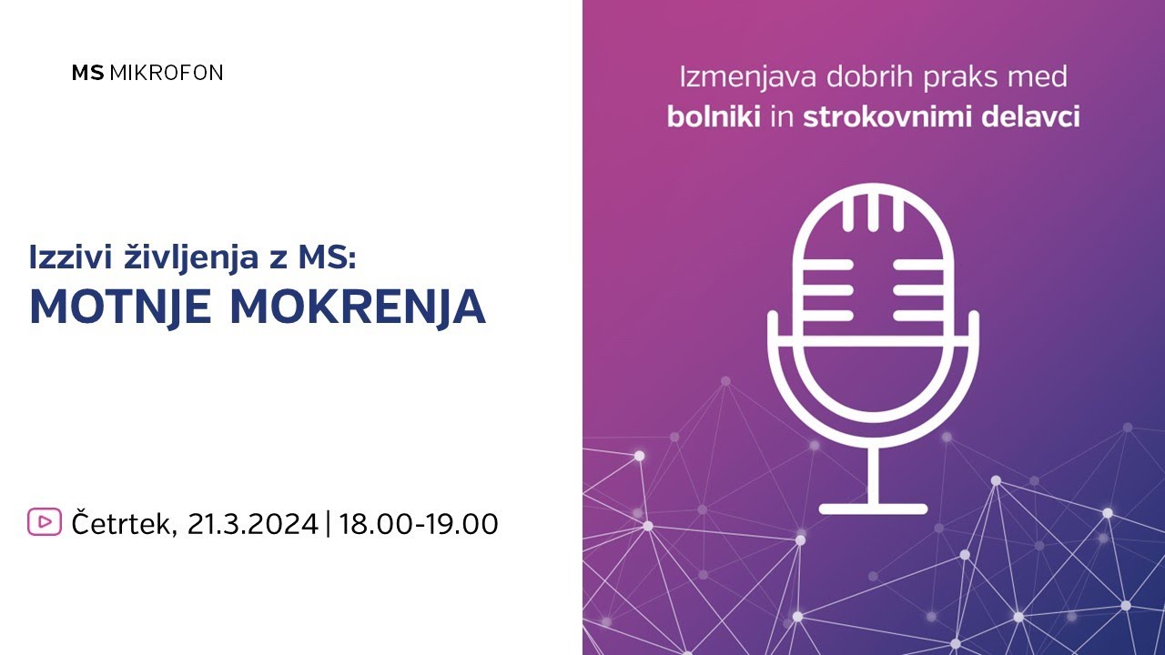 Izzivi življenja z MS: Motnje mokrenja