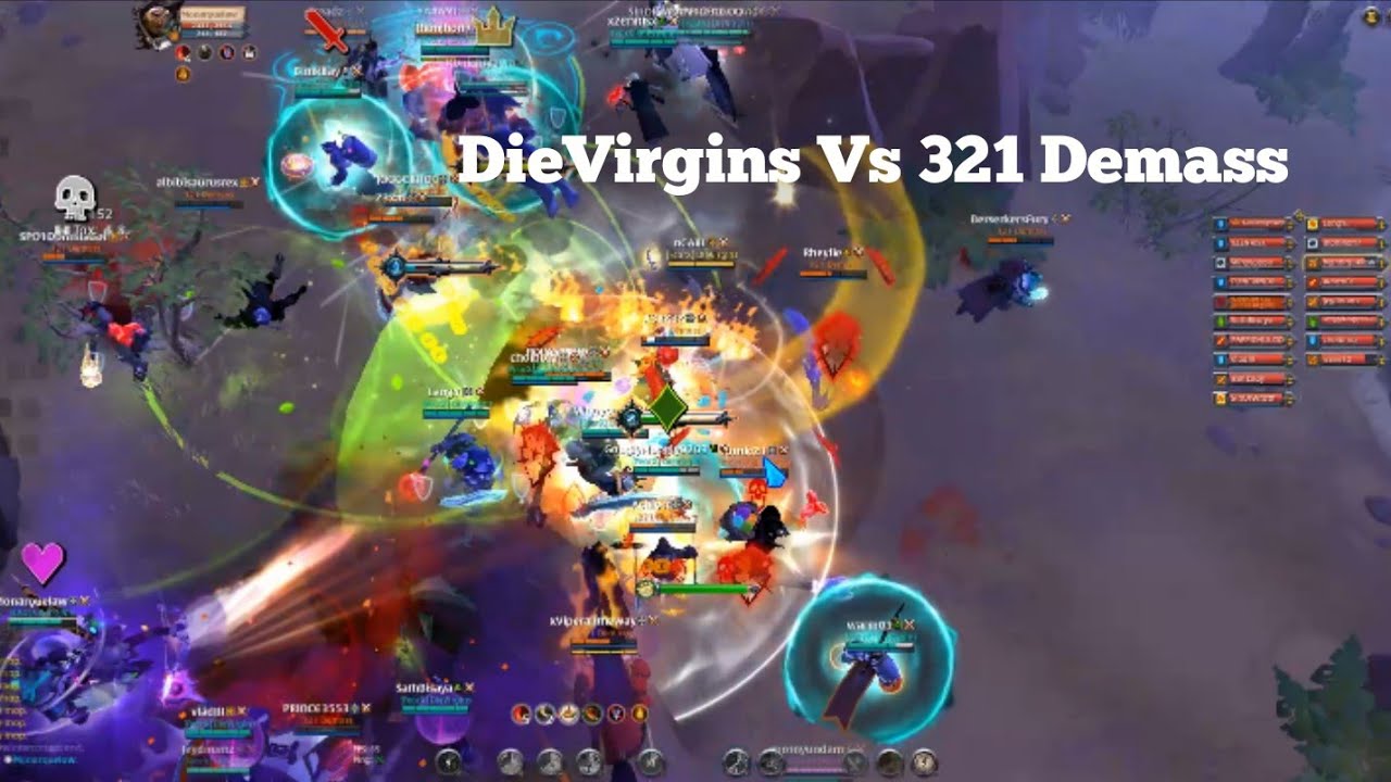 DieVirgins Vs 321 Demass Albion Online