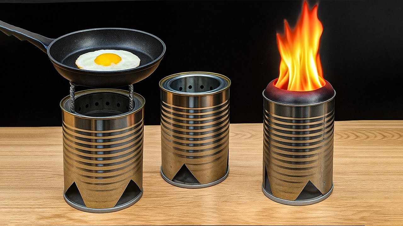 No Gas. No Electricity. Still Burns Perfectly! 🔥 DIY Smokeless Fire Pit 2025 😱