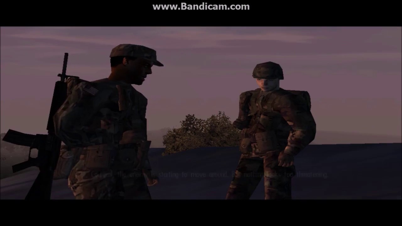 OFP demo playthrough (part 1)