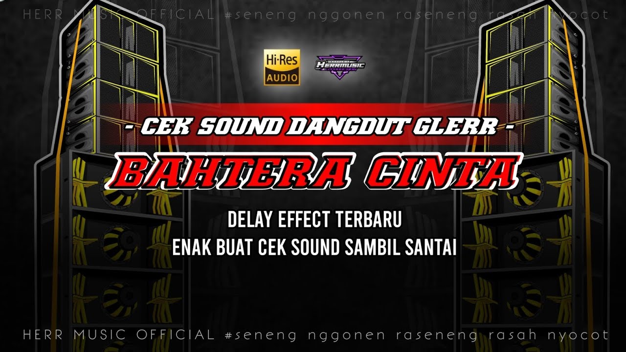 CEK SOUND BAHTERA CINTA - KENDANG ENAK POLL - COCOK BUAT CEK SOUND SANTAI