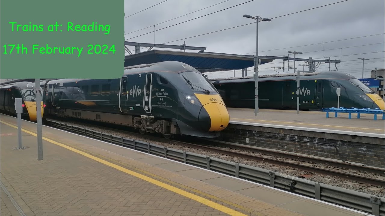 Trains at: Reading (17th February 2024)