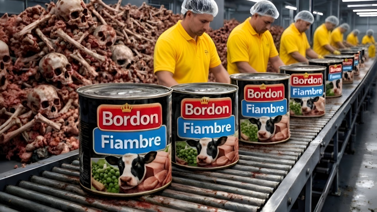 Cómo la Carne de Res se Convierte en Millones de Latas Dentro de la Fábrica Proceso Completo