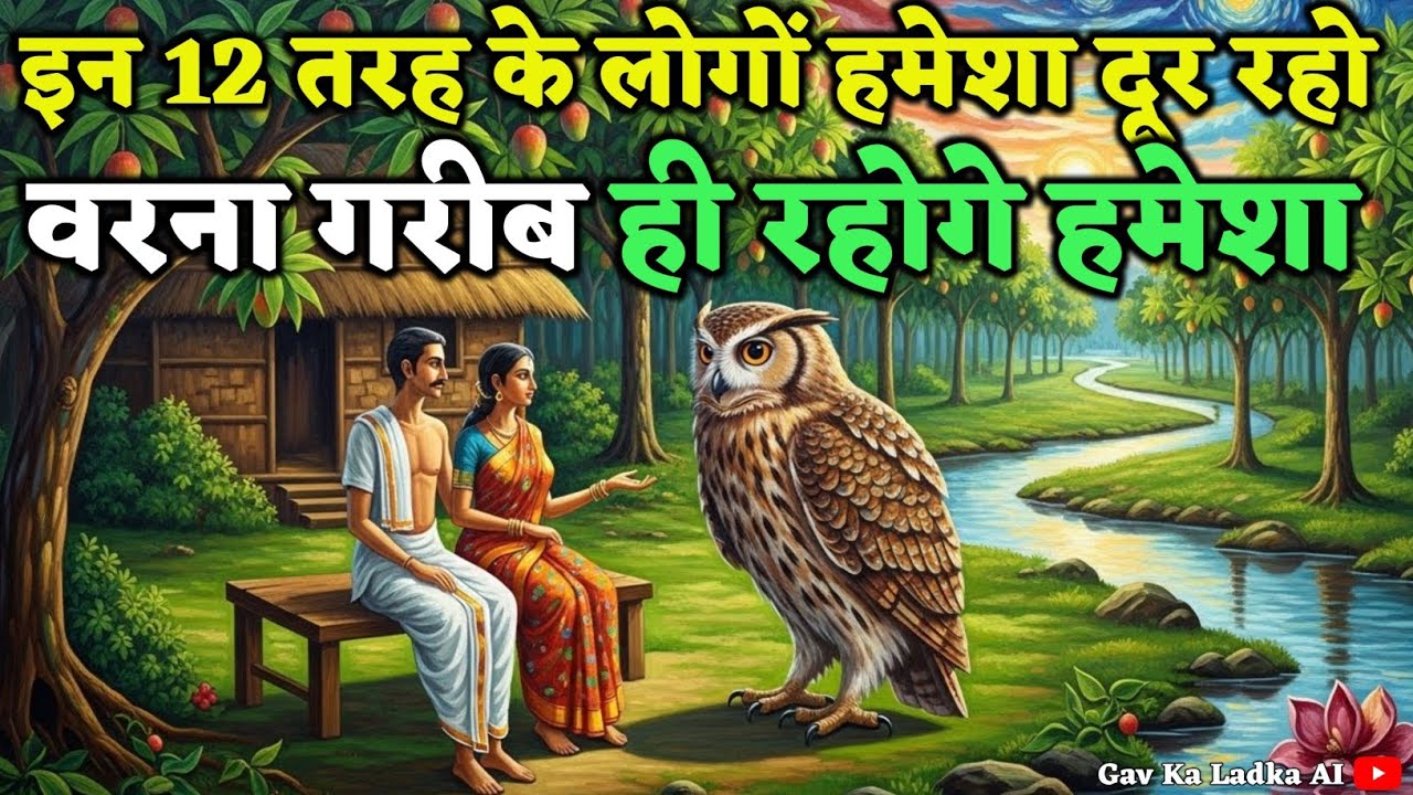 “उल्लू की 12 गुप्त सीख: इन लोगों से दूर रहो वरना पूरी ज़िंदगी गरीब ही रहोगे | अमीर बनने का राज़ 2026