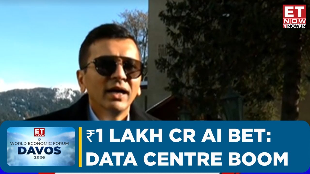 ₹1 Lakh Crore Data Centre Bet: Abhishek Lodha On Why Maharashtra Leads India’s AI Push | Davos 2026