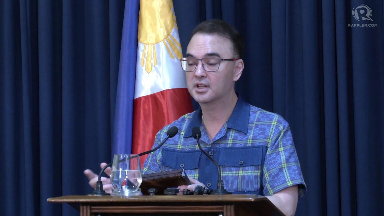 Senator Alan Peter Cayetano holds press conference | Monday, June 8