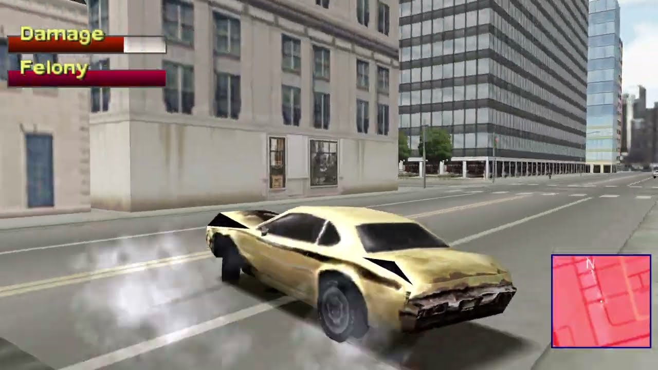 Driver 2 PC 4K - Driving until I get taken out by the police.