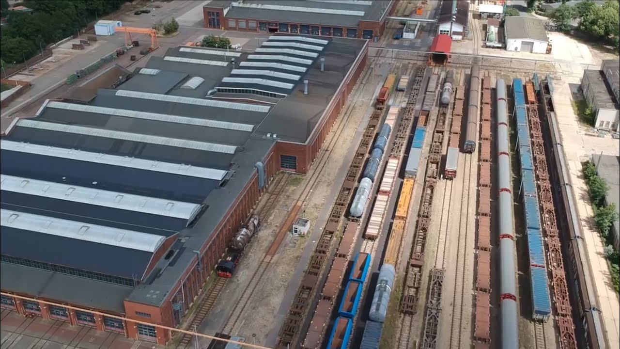 Bahnwerk Eberswalde - Ein Rundgang / ODF-TV