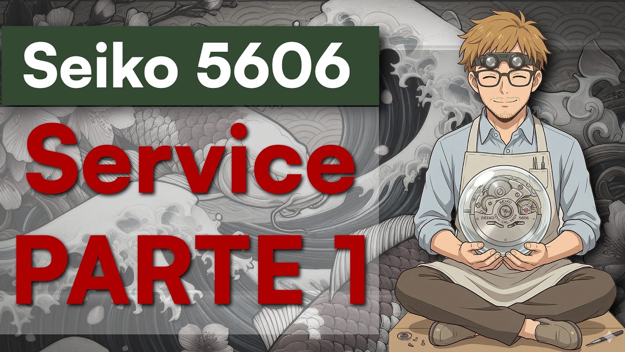 Seiko 5606: Guida Completa allo Smontaggio del calibro (Disassembly) | Parte 1