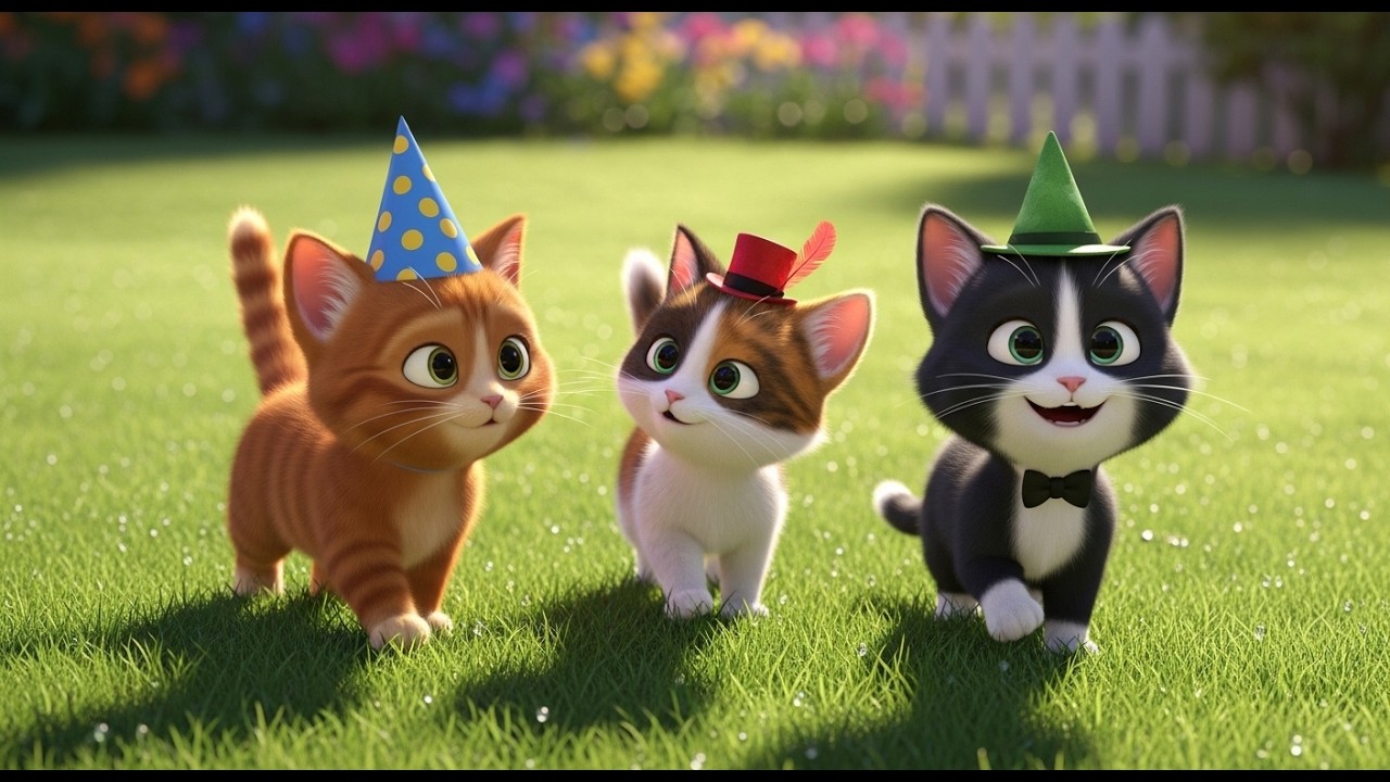 Sunny Day Hat Parade! ☀️ Dress-Up Fun with Silly Hats