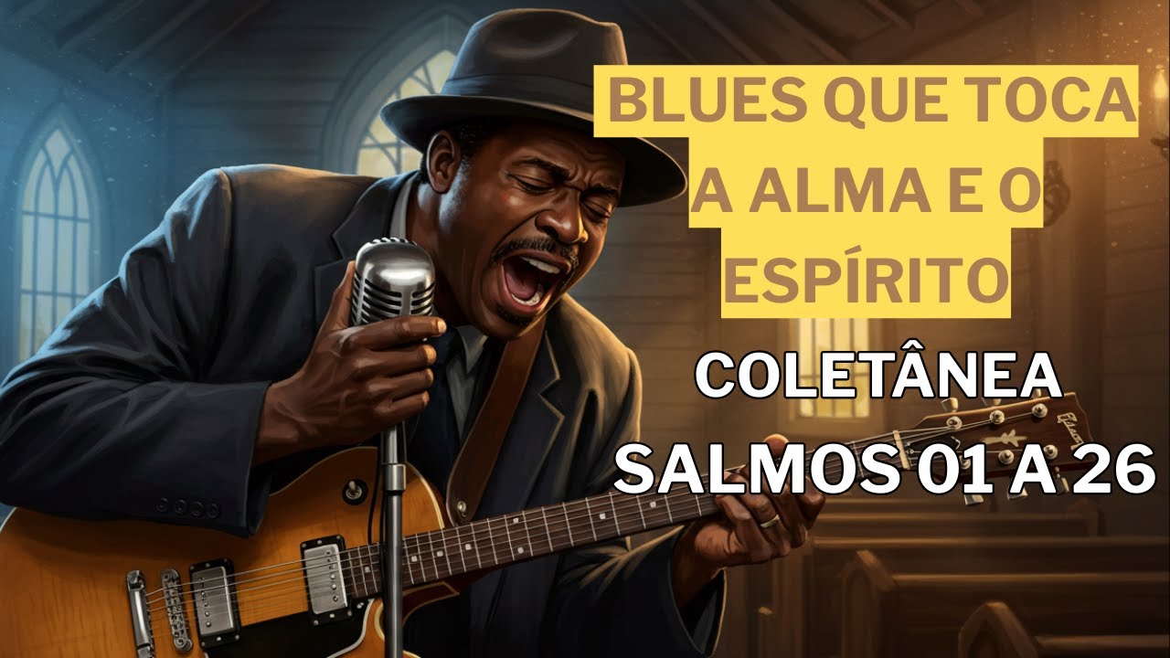 Salmos em Blues Para Acalmar Alma e Cora&ccedil;&atilde;o | Nutrir a Mente com a Palavra de Deus - Salmos 01 a 26