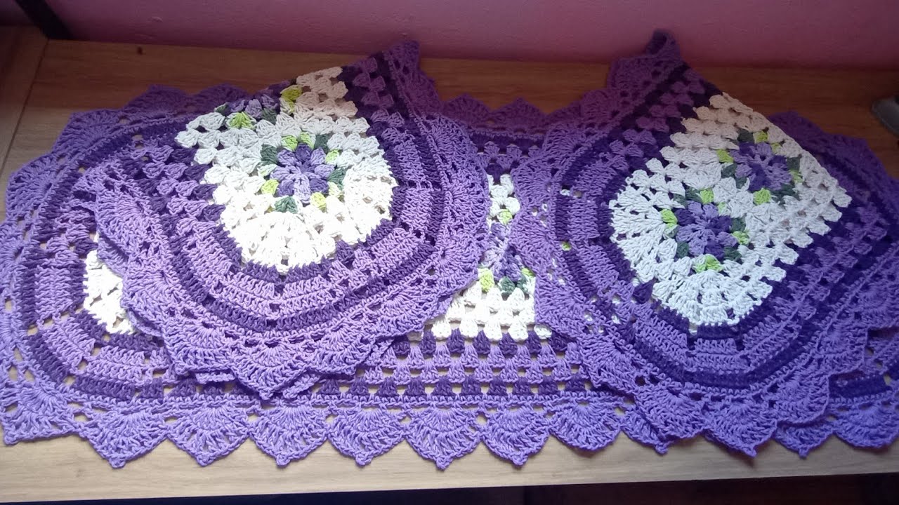 9/10 jogos de passadeira tons roxo e lavanda 🪻 modelo Mariah 💜💜#jogodecozinhacroche 