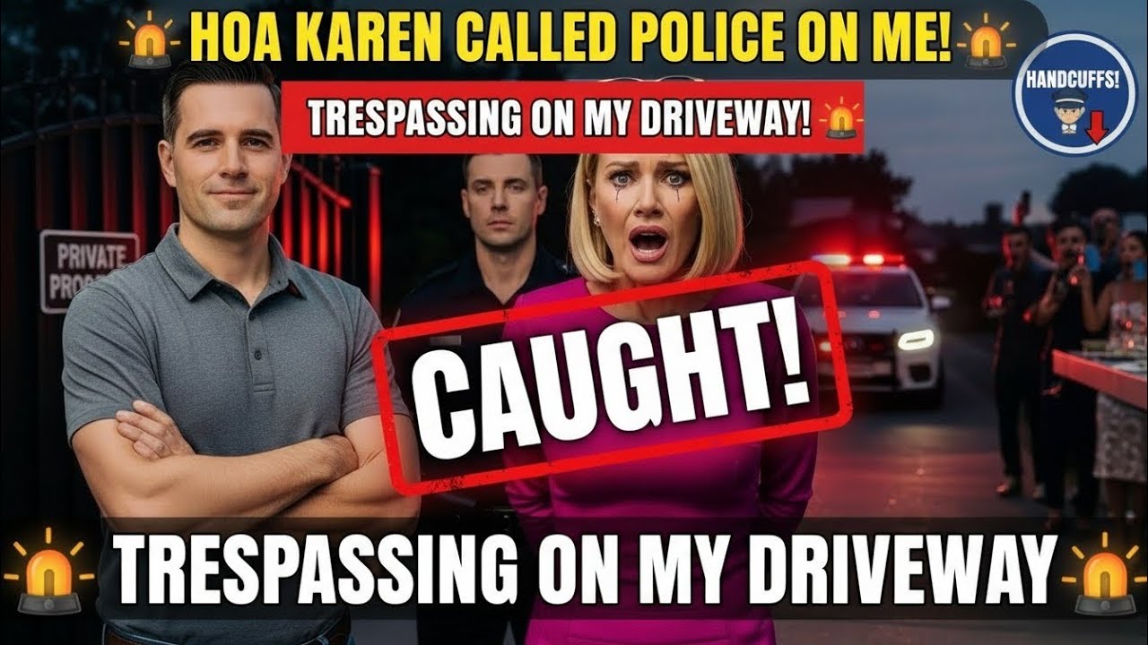 "HOA KAREN CALLED COPS ON ME - GOT ARRESTED ON MY PROPERTY INSTEAD!"