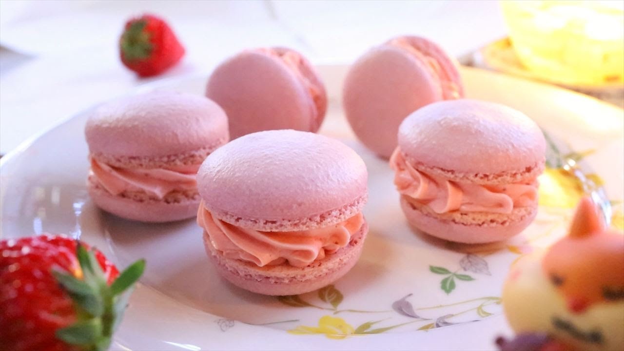 いちごマカロンの作り方・レシピ｜Coris cooking