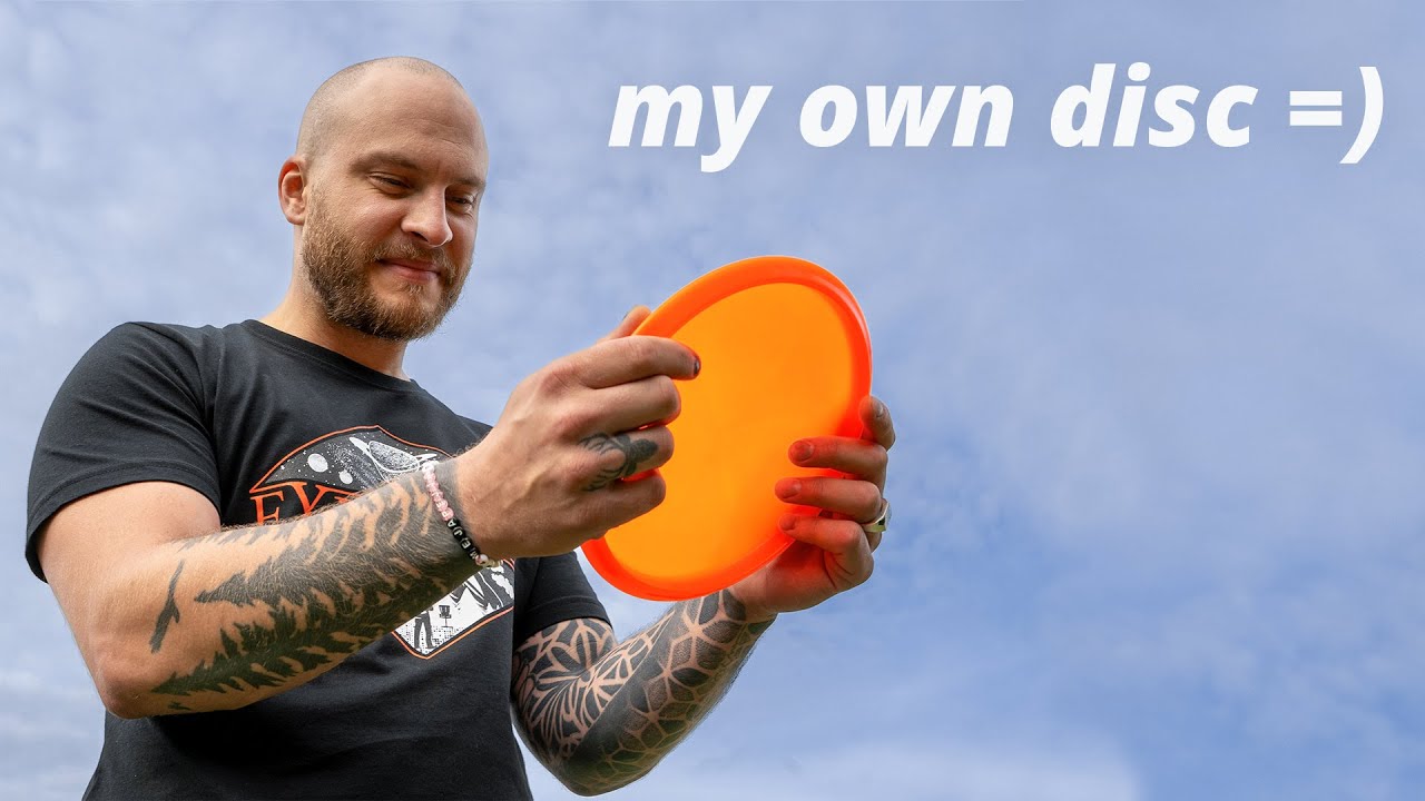 GETTING MY OWN SIGNATURE DISC GOLF DISC!!