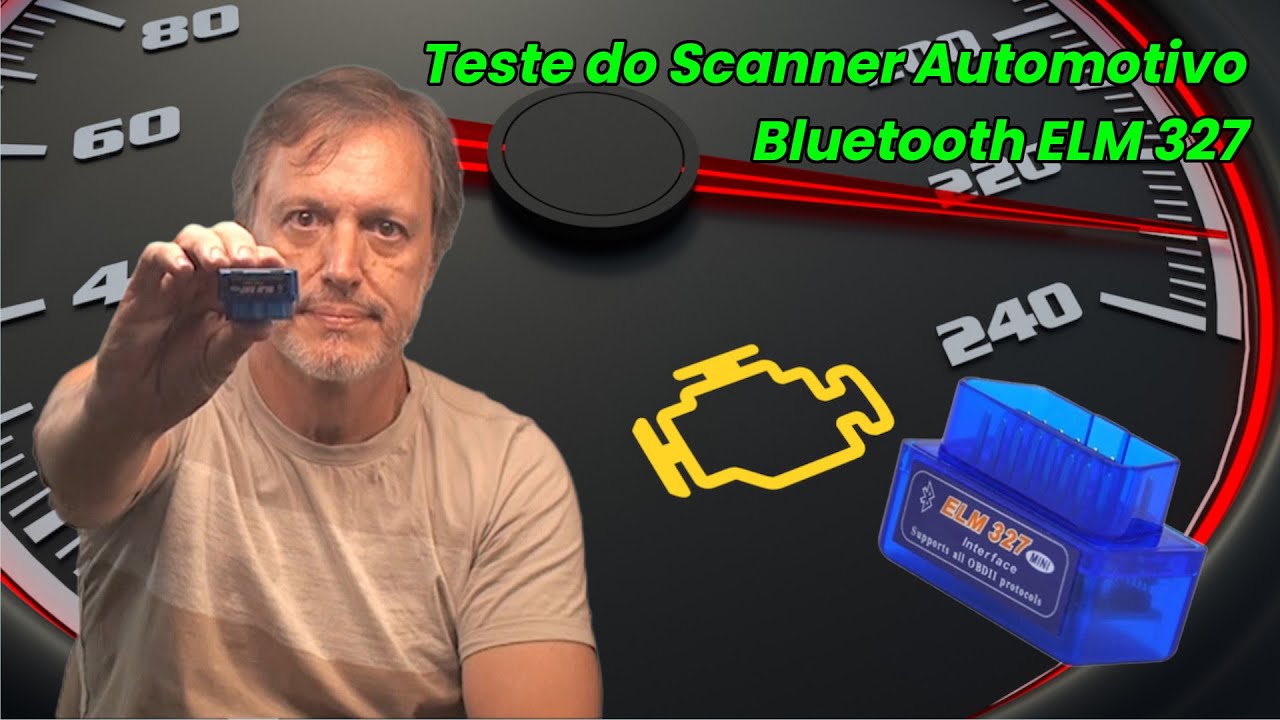 Scanner Automotivo Bluetooth ELM 327 | Teste Completo