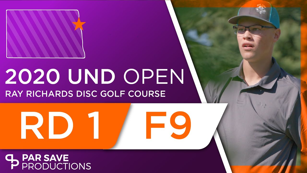 The UND Open 2020 - Round 1 of 2 | Front 9 - Leiviska, Coover, Waters, Muizelaar
