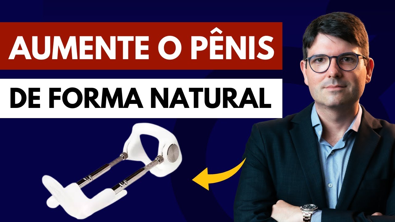 Aumente o tamanho pênis de forma natural | Extensor Peniano | Terapia de Tração do Pênis