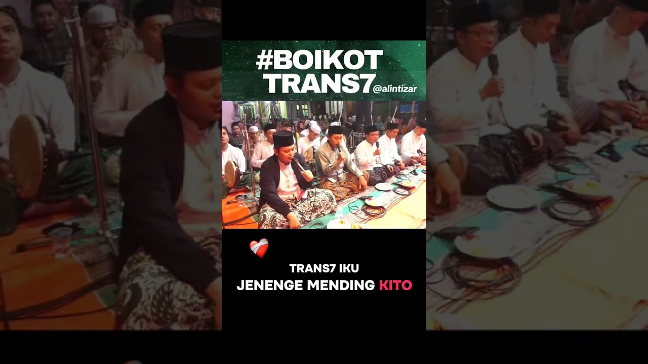 #BOIKOT TRANS7 #tran7 #viralvideo