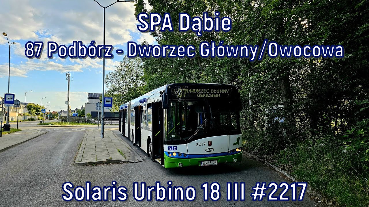 SPA Dąbie - linia 87, Solaris Urbino 18 III 