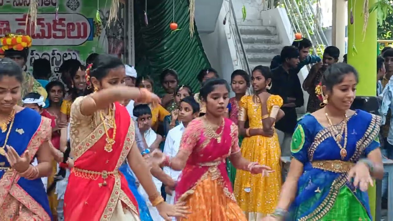 Vignan High school Jaggayyapeta, Sankranti celebrations 2023