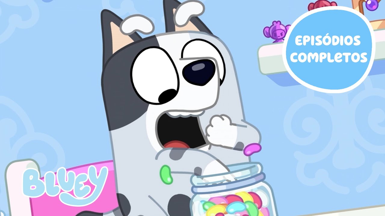 Melhores Momentos da Muffin 💜 ✨ | Bluey Episódios Completos | Bluey Português Brasil Canal Oficial