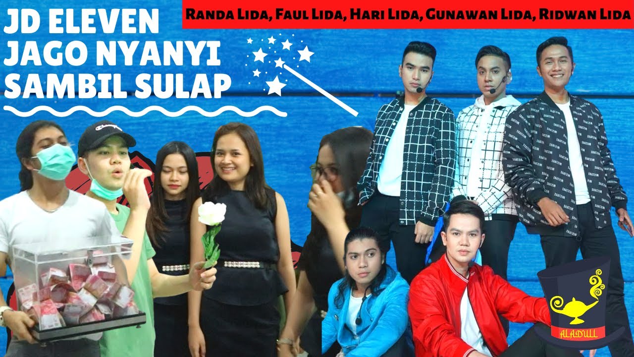 JD ELEVEN Jago Sulap! Gimana Jadinya Randa, Faul, Hari, Gunawan, Ridwan Nyanyi Sambil SULAP? Vlog