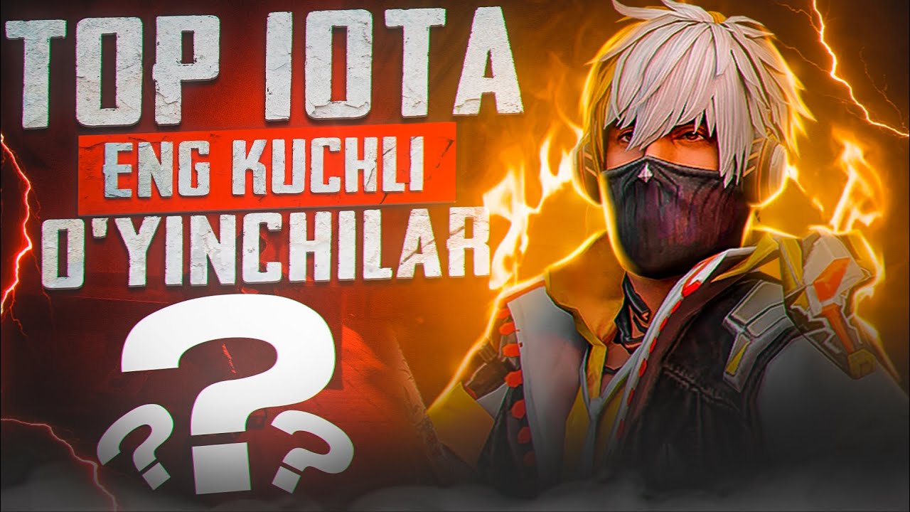 FREE FIRE | DUNYODAGI ENG KUCHLI O'YINCHILAR TOP 10 TALIGI VA ULAR HAQIDA MAʼLUMOTLAR 🤯 | 4K PRINCE