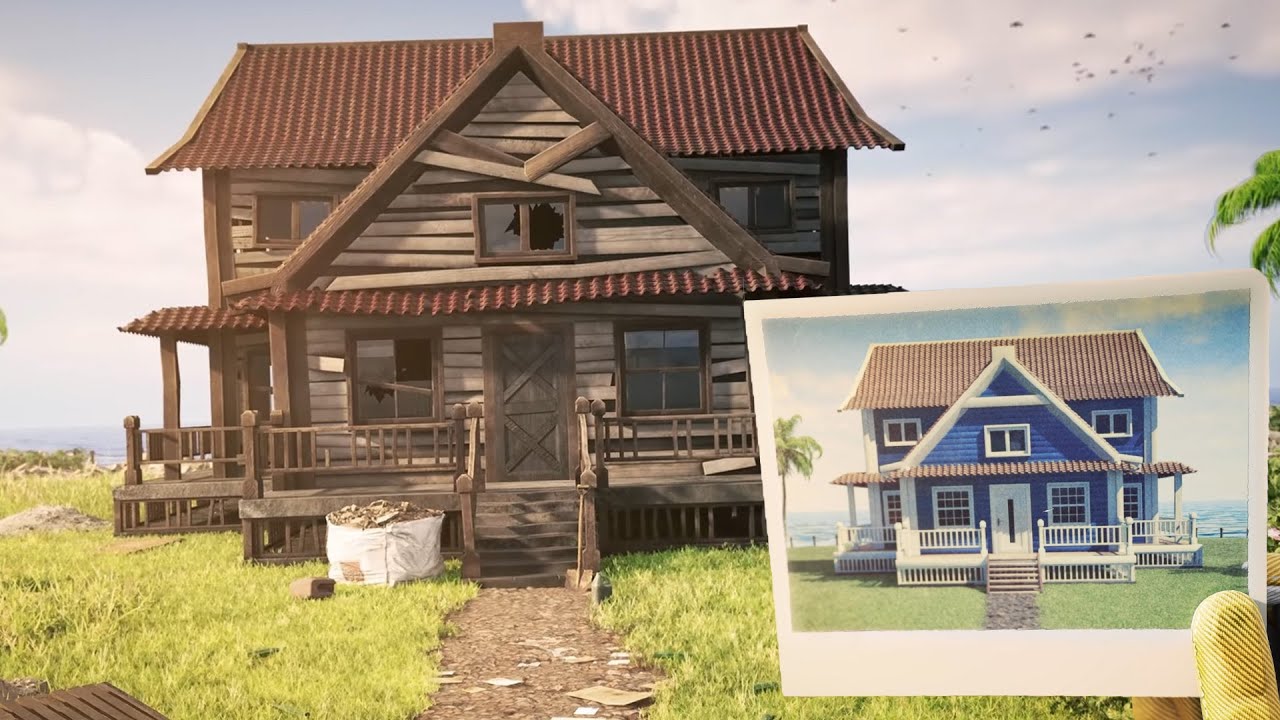 TRASHY TO CLASSY - Home Renovation in House Flipper 2!