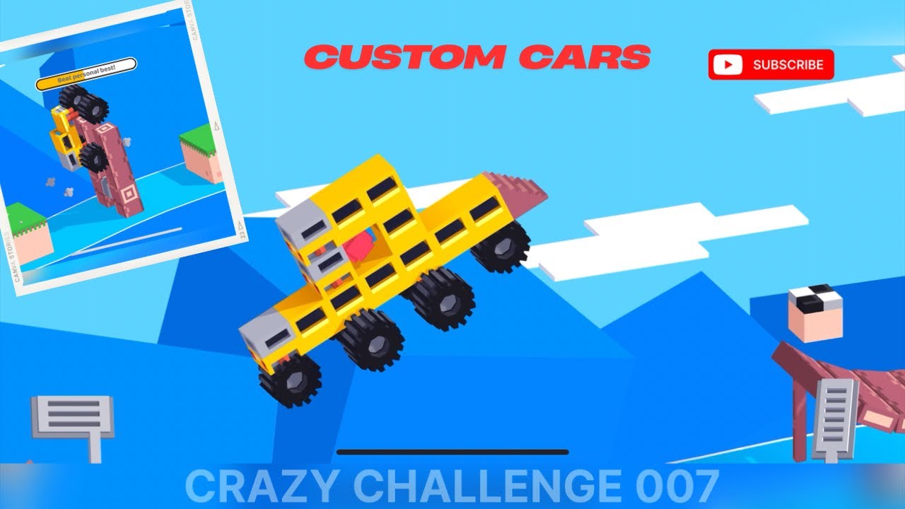 Fancade Drive Mad Custom Cars (Bugs) Part 9 – Crazy Stunts! 🚗