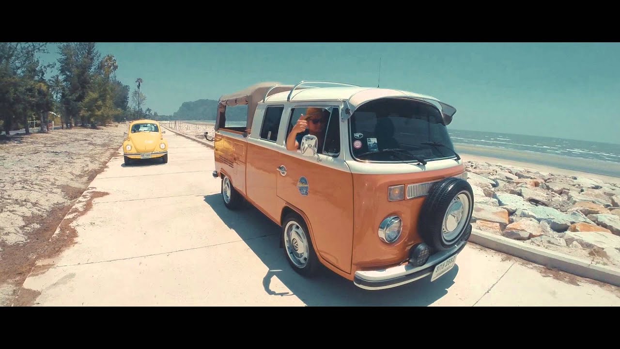 Air Cooled VW Road Trip to Pranburi Beach Prachuap Khiri Khan Thailand : by Thailand VW Night Cruise