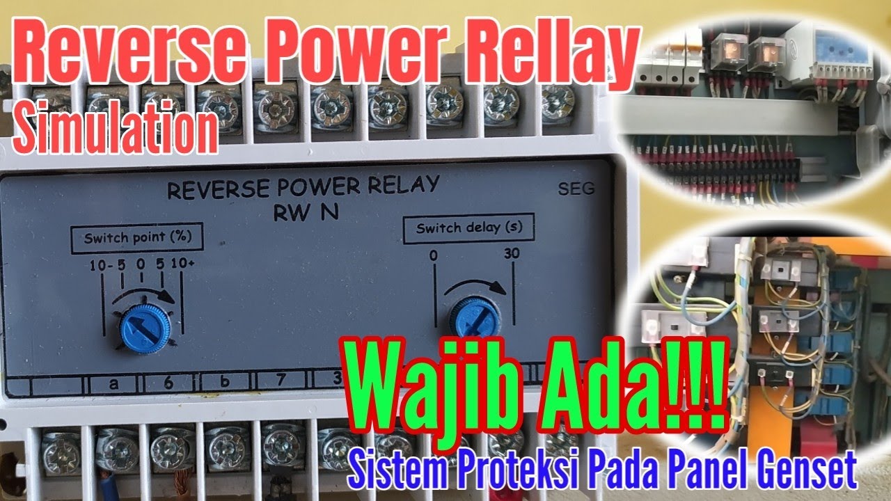 Reverse Power Relay|RPR penyebab dan simulasi@TrickElectric