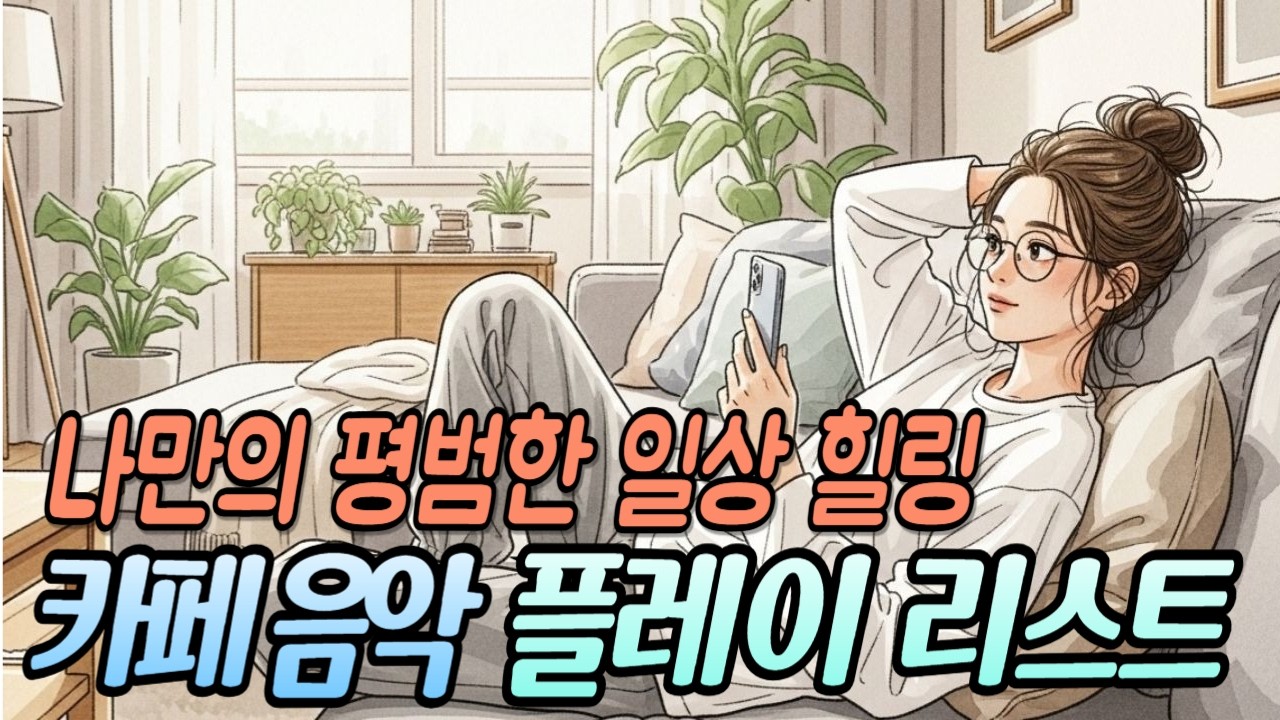 카페 음악 플레이리스트 | 나만의 평범한 일상 힐링 음악 | 따뜻한 감성 음악 노래