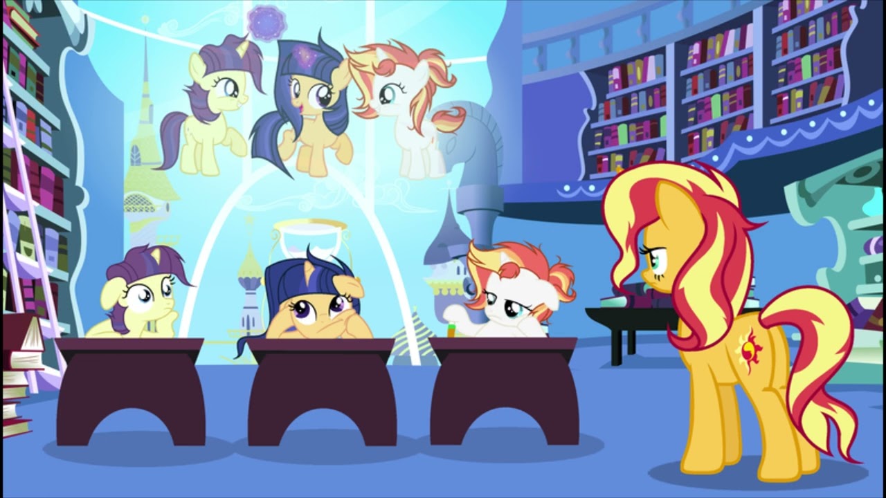 MLP Sunset Shimmer & Fire Streak Tribute