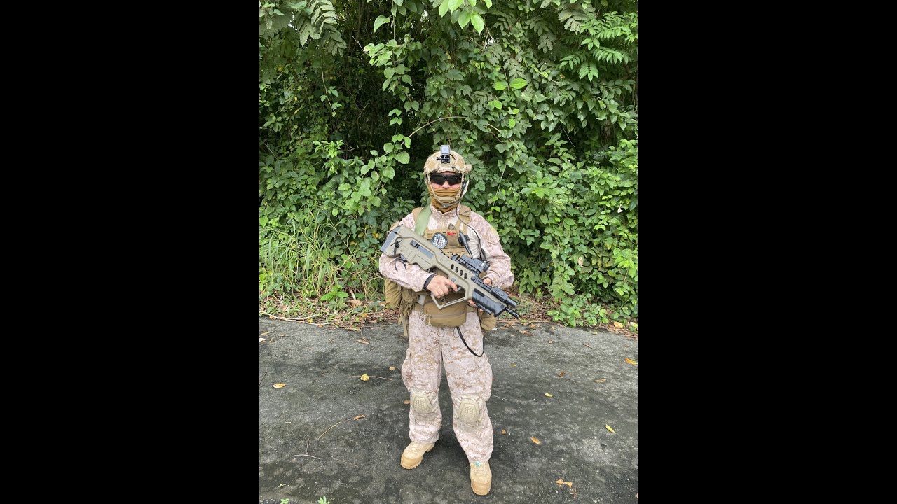 Juego de Airsoft - Antiguo Hospital de la Base de Howard