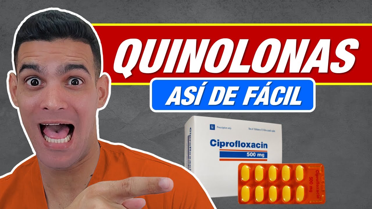 🔵 QUINOLONAS ¡Todo sobre sus GENERALIDADES, MECANISMO de ACCIÓN y FARMACOCINÉTICA! 🦠
