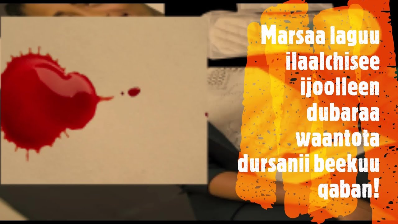 Marsaa laguu ilaalchisee ijoolleen dubaraa dursanii waantota beekuu qaban!