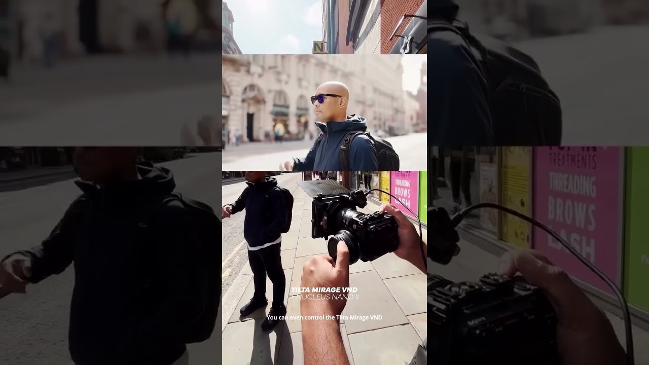 Seamless Wireless Lens Control w/ Nucleus Nano II #TILTA #SHORTS