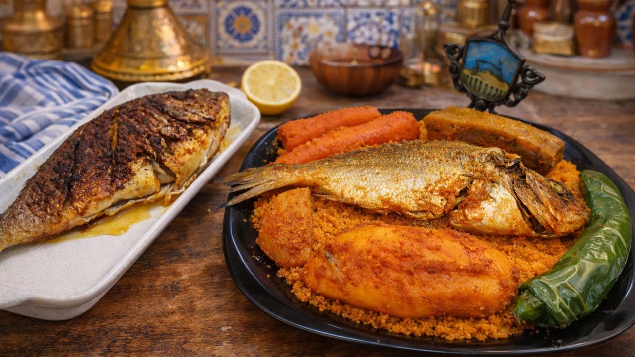 سرّ نجاح كسكسي بسمك الوراطة  | الطريقة التونسية الأصلية خطوة بخطوة